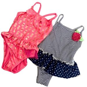 Girls 4T Swimsuit Bundle